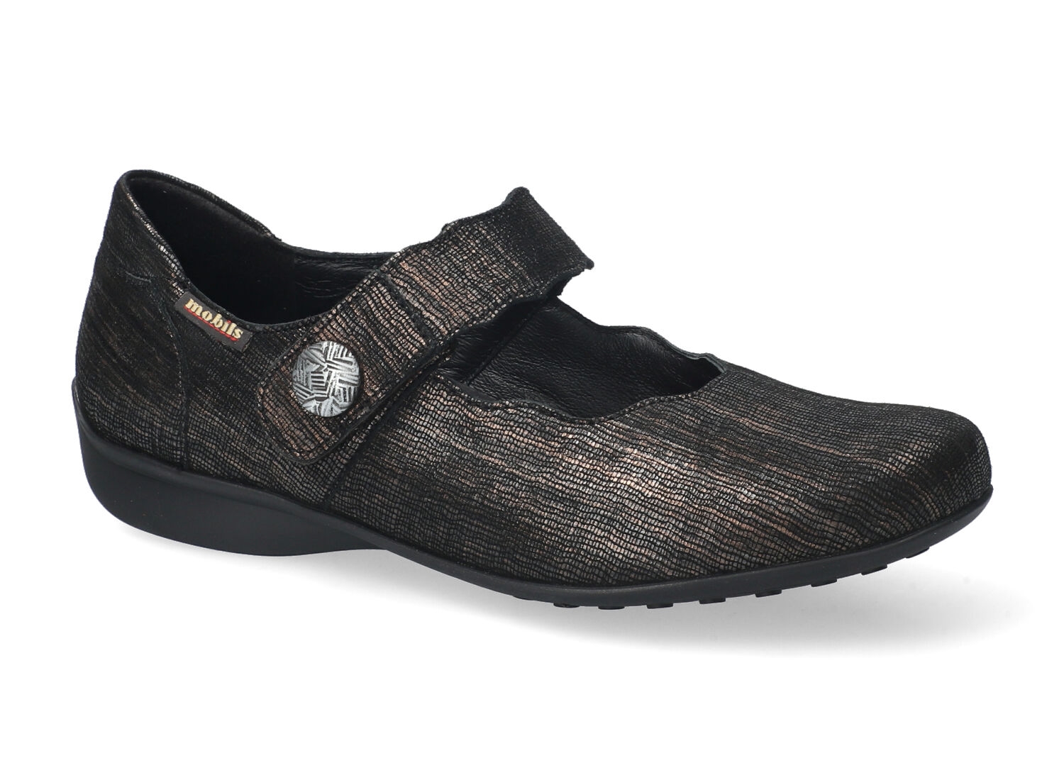Mobils Ergonomic Mephisto Ballerines Femme modele Flora Bronze Chaussures confortables